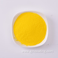 Yellow electrostatic metal powder coating paint